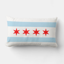 Stad Chicago Flag Souvenir Kussen