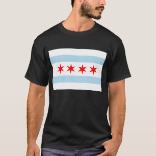 Stad Chicago Flag Souvenir T-shirt