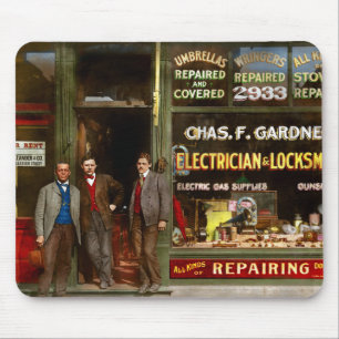 Stad - Chicago, IL - Alles gerepareerd 1899 Muismat