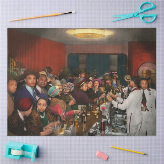 Stad Chicago - IL - Club DeLisa 1941 Tissuepapier (Craft)