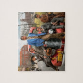 Stad - Chicago, IL - Ik en de jongens 1941 Legpuzzel (Verticaal)