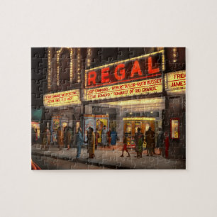 Stad - Chicago IL - Nachtleven bij het Regal Theat Legpuzzel
