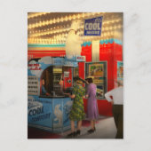 Stad - Chicago, IL - Ontspan je op een koel comfor Briefkaart (Voorkant)