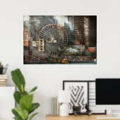 Stad - Chicago, IL - Pier Pressure Poster (Thuiskantoor)