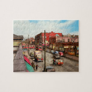 Stad - Chicago - Mirakel Ham en Hamburgers 1941 Legpuzzel