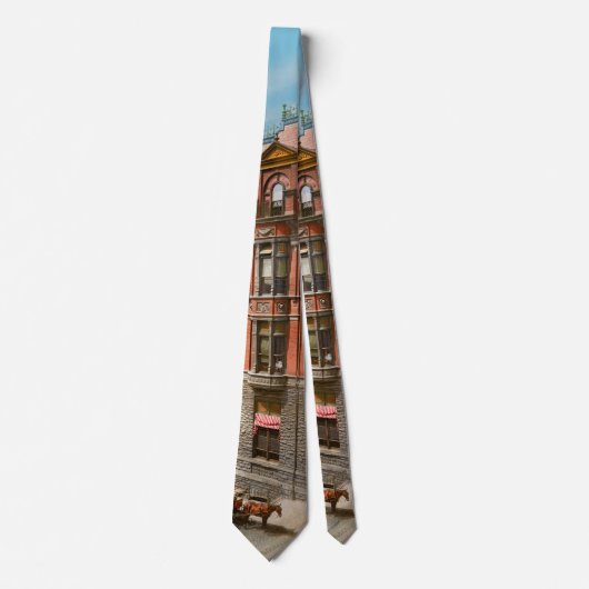 Stad - Cincinnati OH - De Central Union Terminal Stropdas (Voorkant)