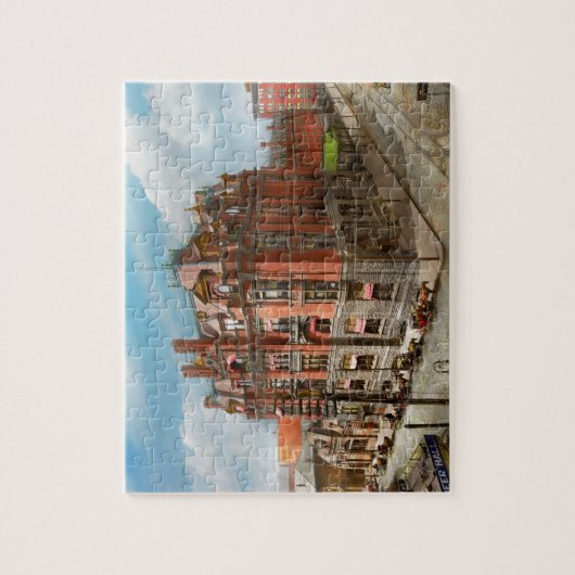 Stad - Cincinnati OH - de centrale terminal van de Legpuzzel (Verticaal)