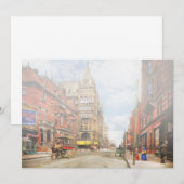 Stad - Cincinnati, OH - Elm Street 1900 Aankondiging (Voorkant / Achterkant)