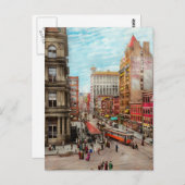 Stad - Cincinnati, OH - Queen City 1915 Briefkaart (Voorkant / Achterkant)