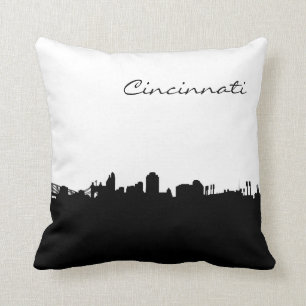 Stad Cincinnati Ohio Skyline Landmark Pillow Kussen