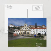 Stad Coimbra _Portugal Briefkaart (Voorkant / Achterkant)
