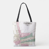 Stad Columbus, provincie Franklin, Ohio Tote Bag (Achterkant)