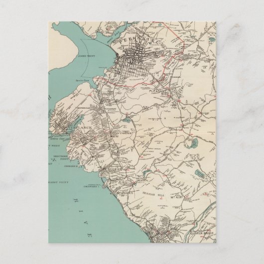 stad Cortlandt Briefkaart (Voorkant)