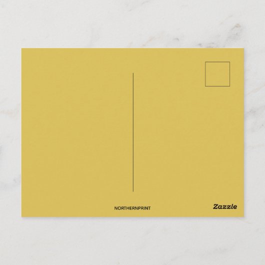  stad Crier Nieuwjaar Briefkaart (Achterkant)