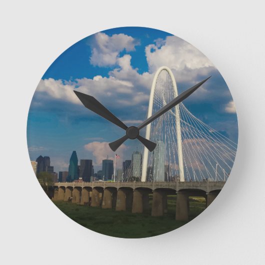 Stad Dallas Ronde Klok (Voorkant)