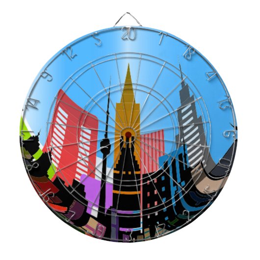 STAD DARTBORD (Voorkant)