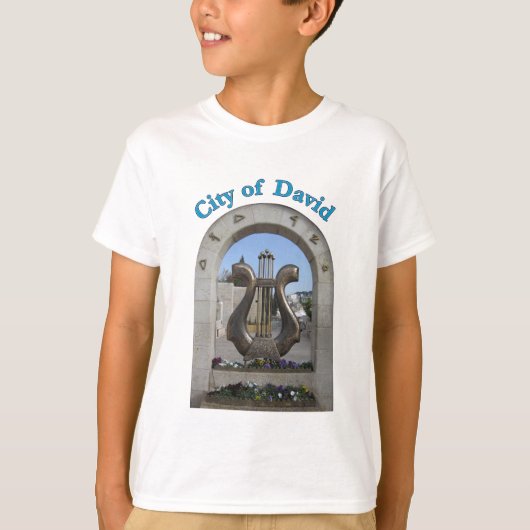 Stad David in Jerusalem, Israël T-shirt (Voorkant)