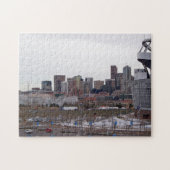 Stad Denver, Colorado Skyline Puzzle Legpuzzel (Horizontaal)