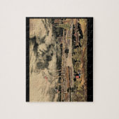 Stad Detroit, Michigan_Engravings Legpuzzel (Verticaal)