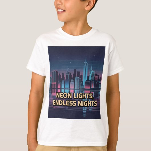 Stad Die Nooit Slaapt New York T-shirt (Voorkant)