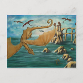 Stad Dragons Briefkaart