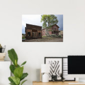 STAD DRUG STORE and HOTEL MEADE - BANNACK MONTANA Poster (Thuiskantoor)