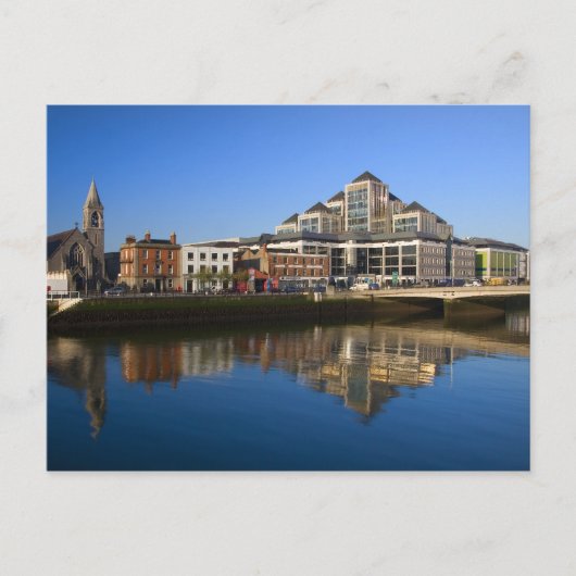 Stad Dublin Architecture Briefkaart (Voorkant)