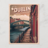  stad Dublin, Ierland republiek reisgeschenken Briefkaart (Voorkant)