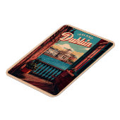  stad Dublin, Ierland republiek reisgeschenken Magneet (Linkerzijde)