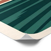 stad Dublin, Ierland republiek reisgeschenken Poster (Hoek)