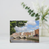 Stad Dublin in Ierland Briefkaart (Staand voorkant)