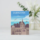 Stad Dubrovnik Briefkaart (Staand voorkant)