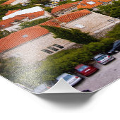 Stad Dubrovnik in Kroatië Foto Afdruk (Hoek)