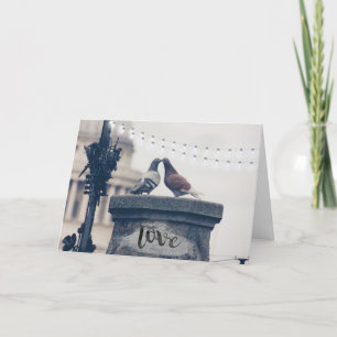 Stad Duiven in Liefde Valentijnsdag Feestdagen Kaart