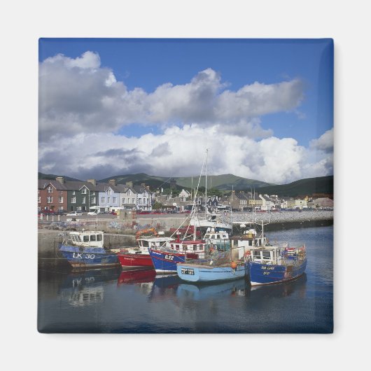 Stad en haven, Dingle, County Kerry, Magneet (Voorkant)
