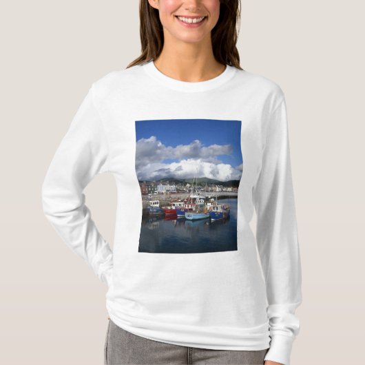 Stad en haven, Dingle, County Kerry, T-shirt (Voorkant)