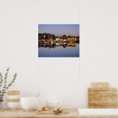 Stad en haven, Kinvarra, County Galway, Poster (Keuken)
