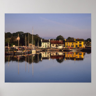 Stad en haven, Kinvarra, County Galway; Poster