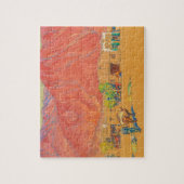 Stad en kliffen door Maynard Dixon Legpuzzel (Verticaal)