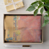 Stad en kliffen door Maynard Dixon Tissuepapier (Geschenk)