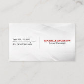 Stad en Woning Logo | Makelaar Visitekaartje (Achterkant)