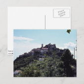 Stad Eze, Franse Riviera Briefkaart (Voorkant / Achterkant)