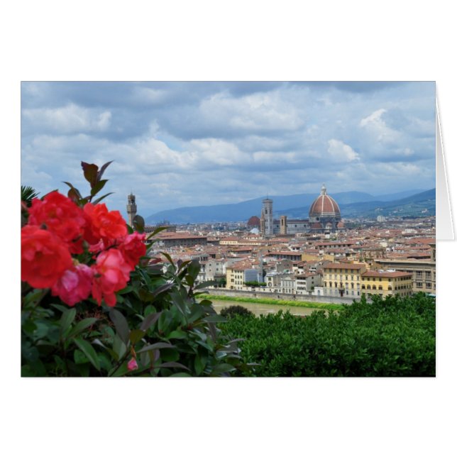 Stad Florence, Italië (Voorkant Horizontaal)