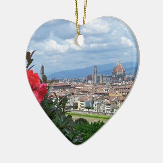 Stad Florence, Italië Keramisch Ornament (Links)