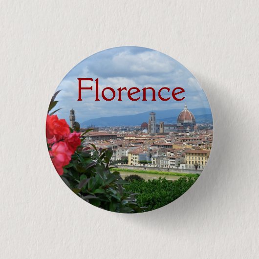 Stad Florence, Italië Ronde Button 3,2 Cm (Voorkant)