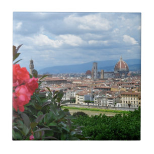 Stad Florence, Italië Tegeltje