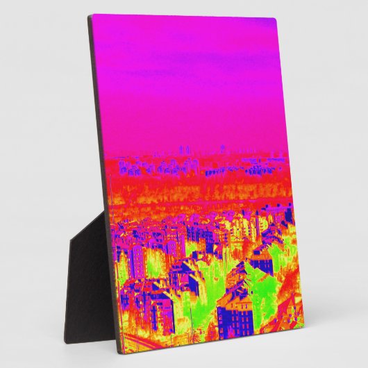 stad fotoplaat (Zijkant)