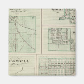 Stad Fowler, Benton Co. Magneet (Voorkant)