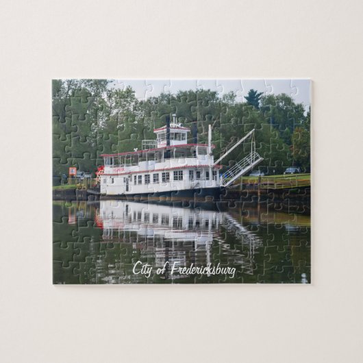 Stad Fredericksburg Legpuzzel (Horizontaal)