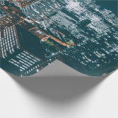 STAD GEBOUWD OP TOP-UITZICHT CADEAUPAPIER (Hoek)